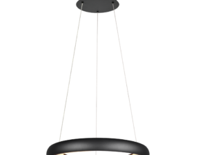 Hanglamp Ciensir Mat Zwart Ø62 cm - Set van 3