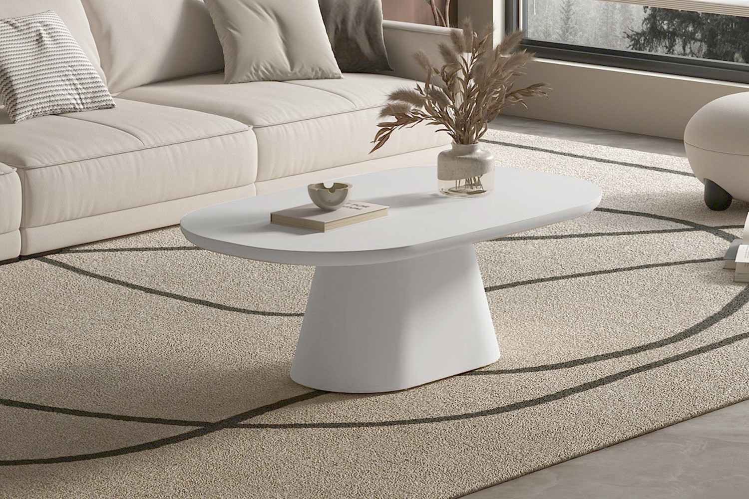 Salontafel Staansone Beton 120 cm