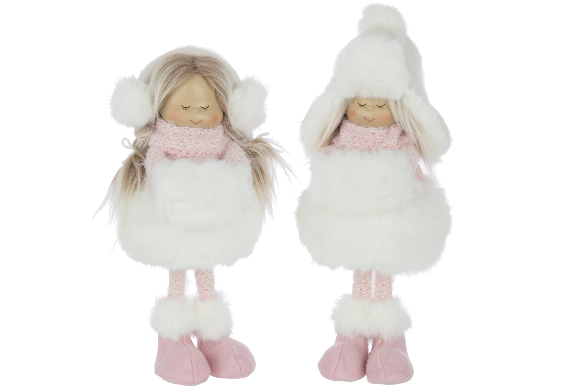 Beeld Klensas Polyester Meerkleurig H34 cm - Set van 2 - Afbeelding 2