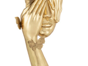 Decoratiefiguur Praarni Polyresin Goud H54,5 cm