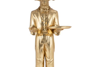 Decoratiefiguur Nandund Polyresin Goud