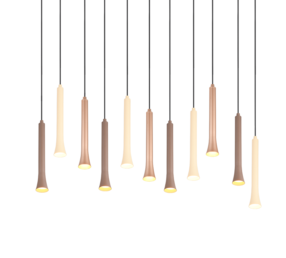 Hanglamp Bernio Mat Zwart - Set van 3 - Afbeelding 4