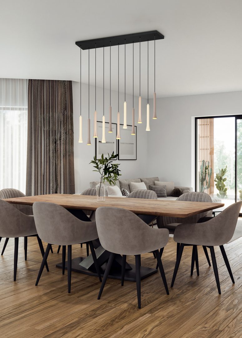 Hanglamp Bernio Mat Zwart - Set van 3 - Afbeelding 6
