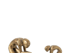 Beeld Stievis Goud H29,5 cm
