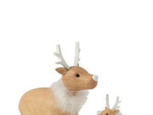 Decoratiefiguur Melum Naturel H28 cm