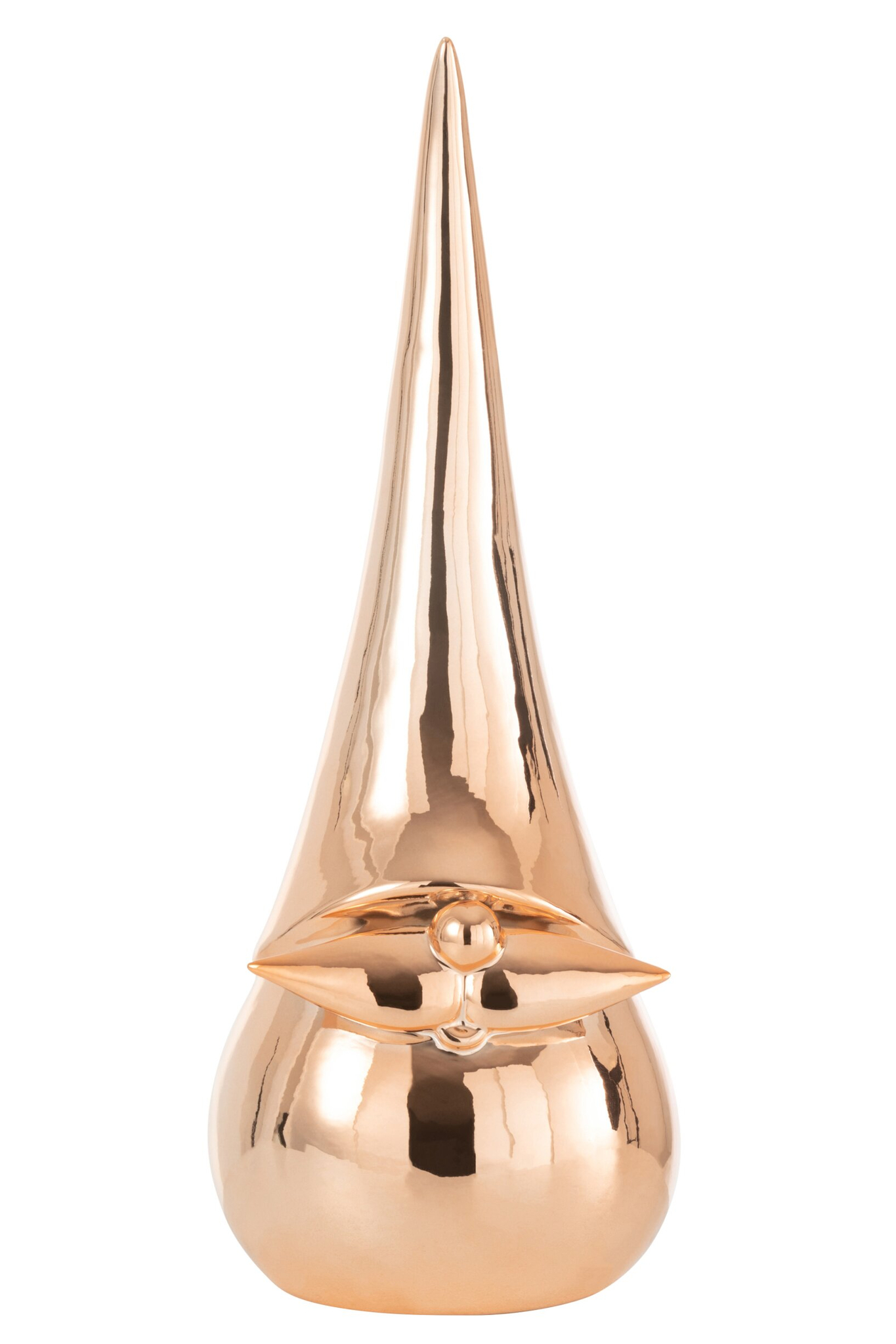 Decoratiefiguur Fielvir Porselein Goud H34 cm - Afbeelding 2