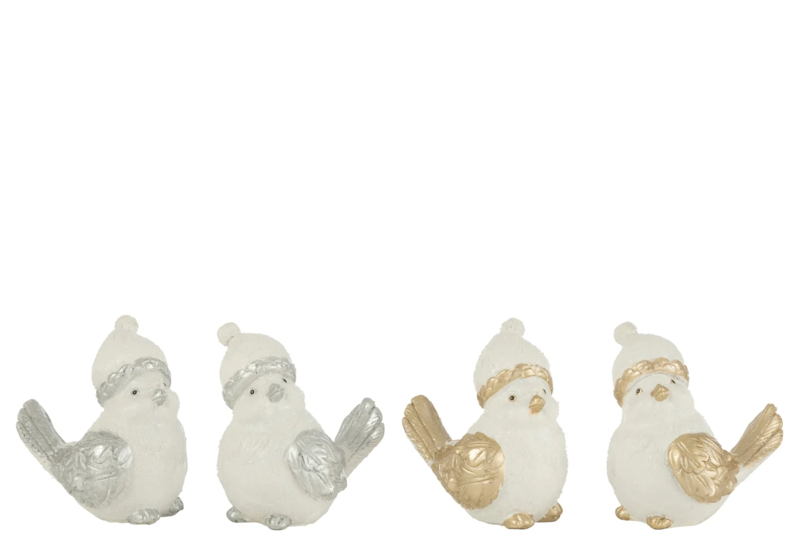Decoratiefiguur Mieltir Polyresin Meerkleurig - Set van 4 - Afbeelding 2