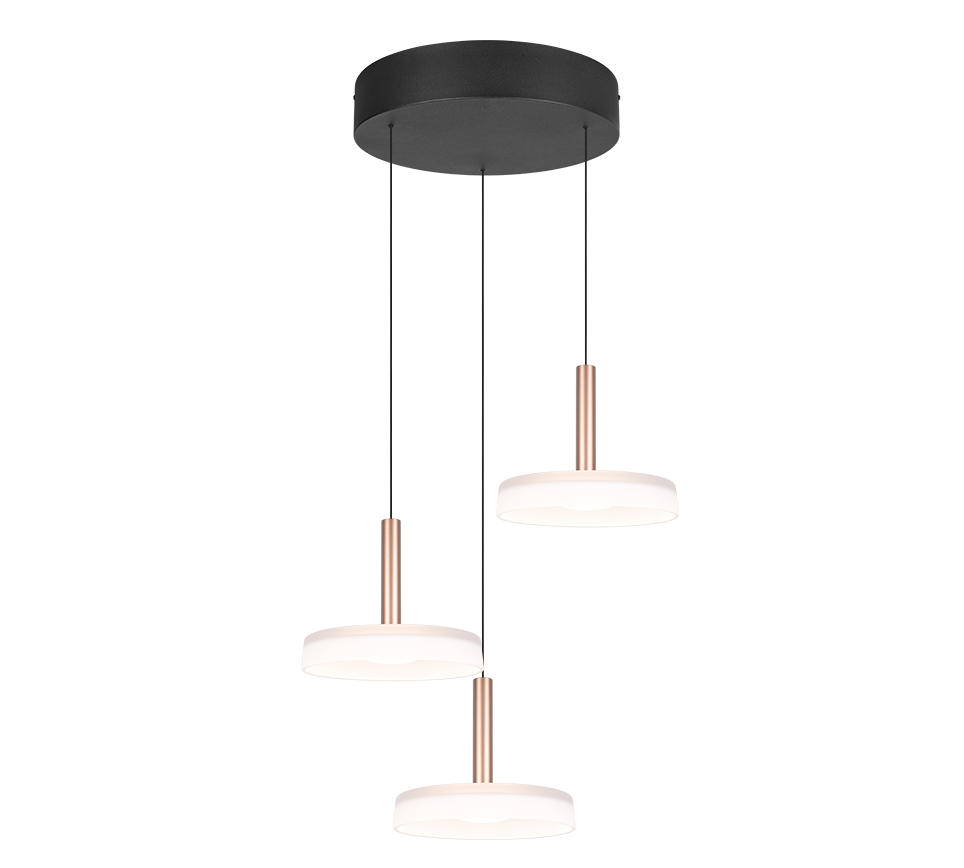 Hanglamp Toollund Wit Ø35 cm - Set van 3