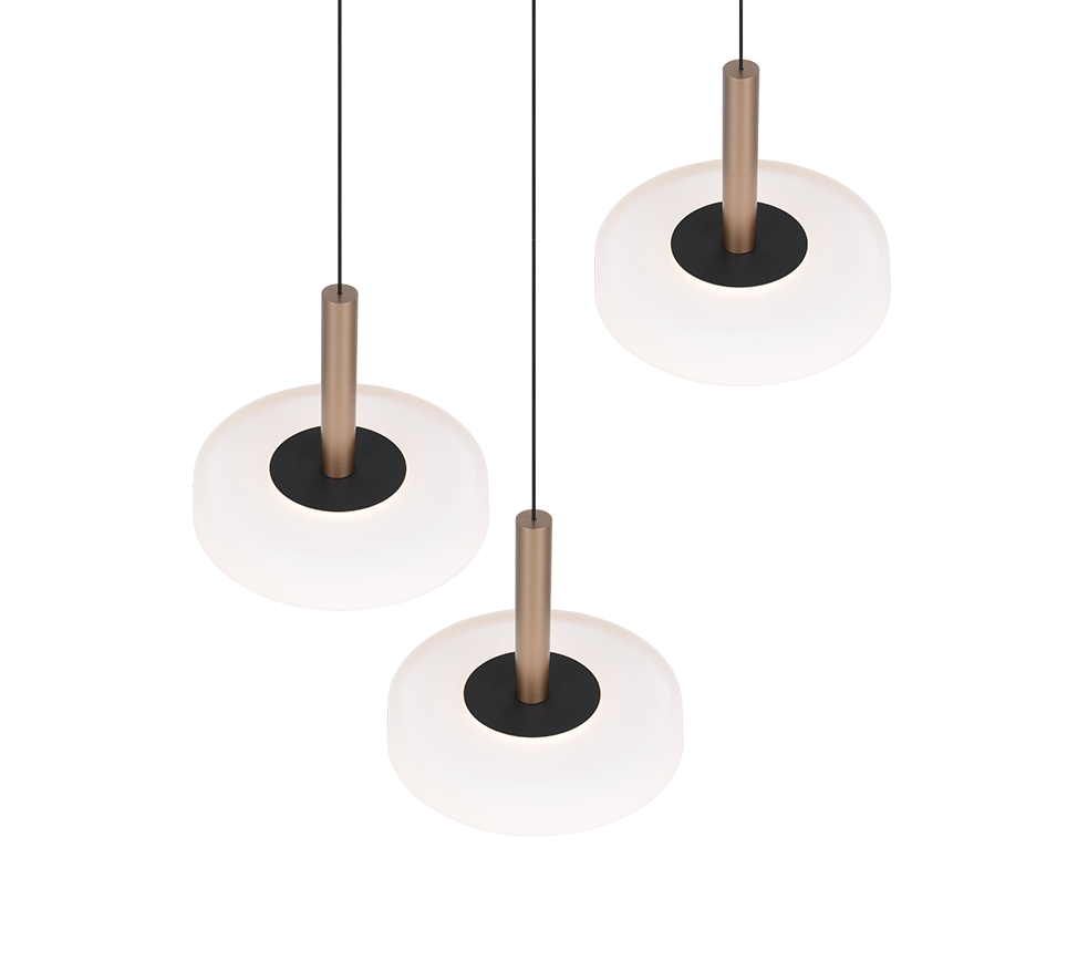 Hanglamp Toollund Wit Ø35 cm - Set van 3 - Afbeelding 2
