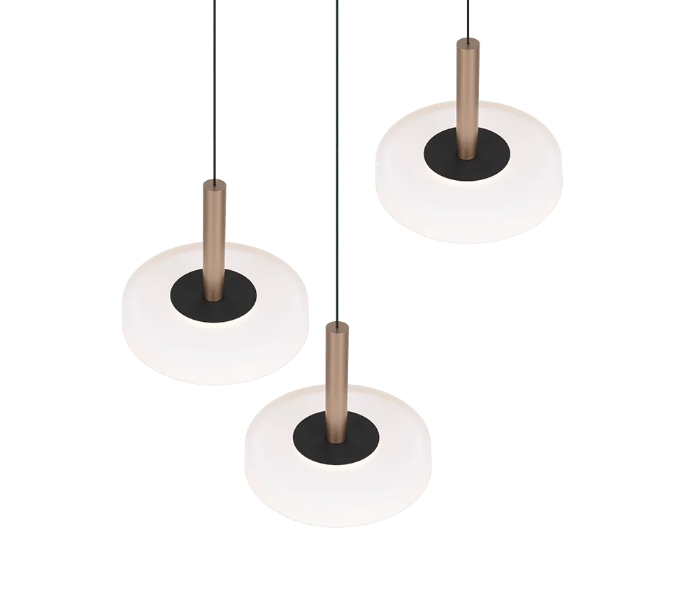 Hanglamp Toollund Wit Ø35 cm - Set van 3 - Afbeelding 2
