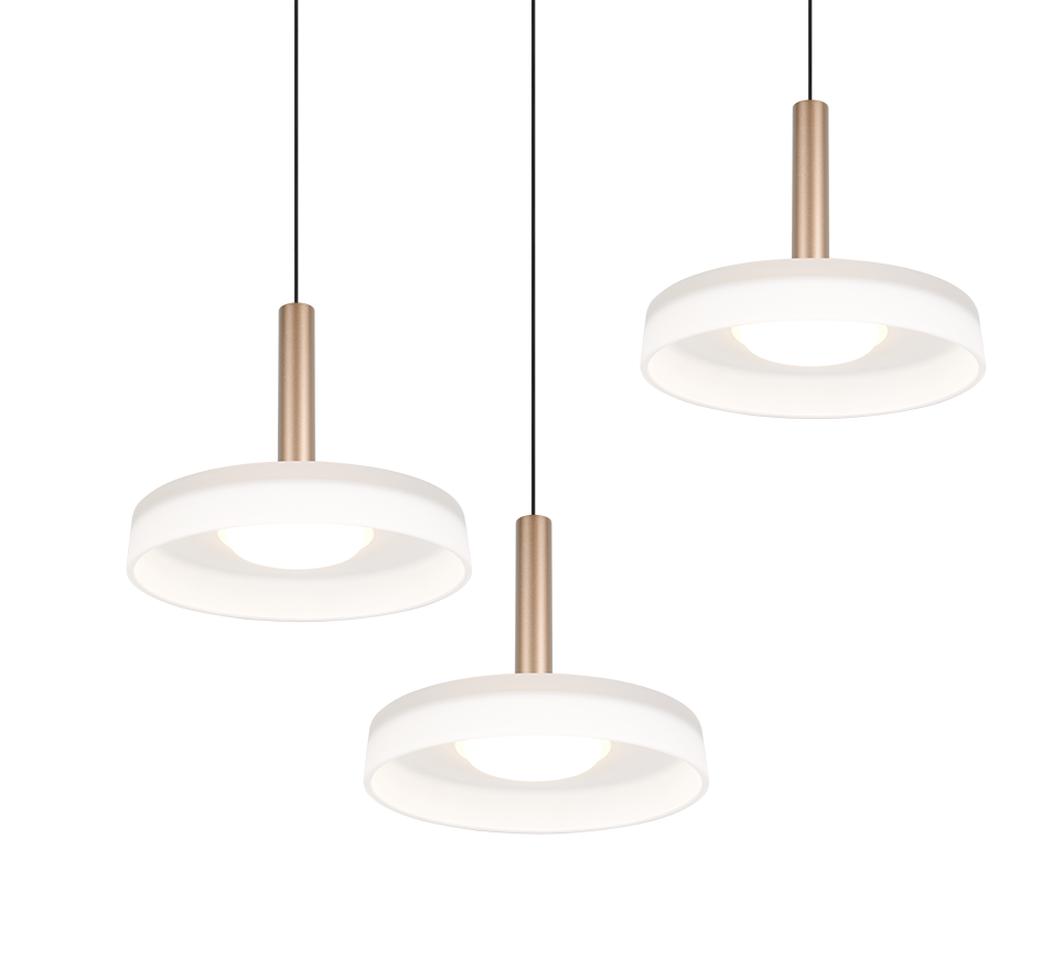 Hanglamp Toollund Wit Ø35 cm - Set van 3 - Afbeelding 3