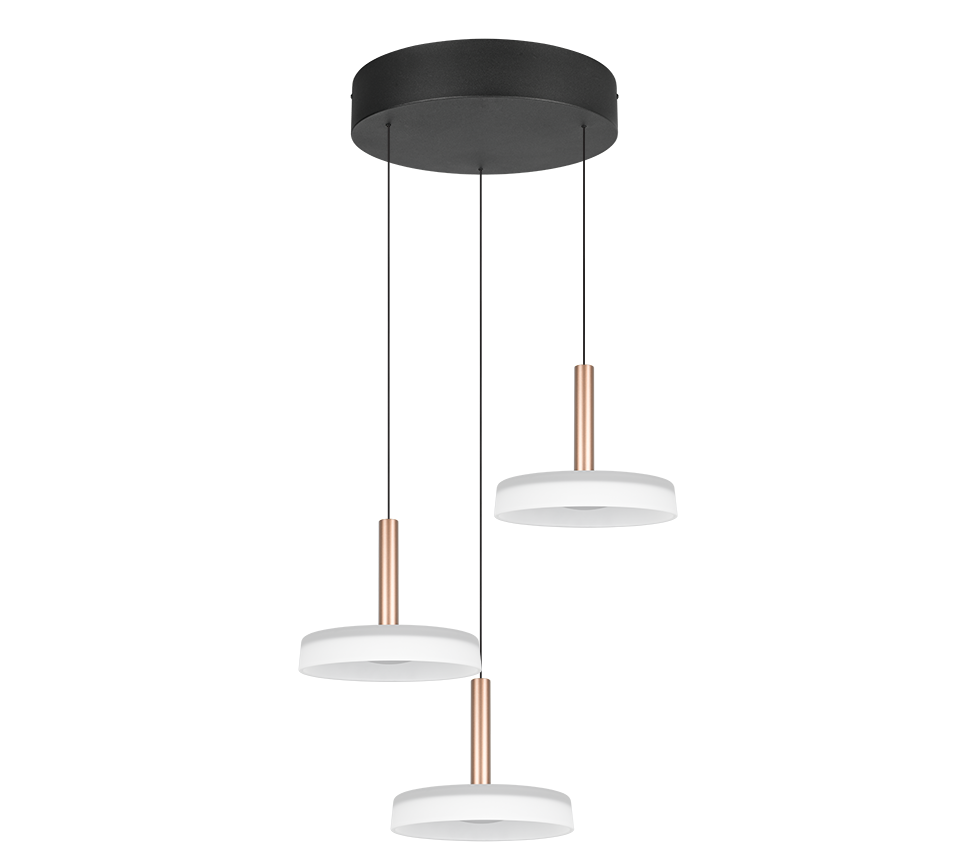 Hanglamp Toollund Wit Ø35 cm - Set van 3 - Afbeelding 4