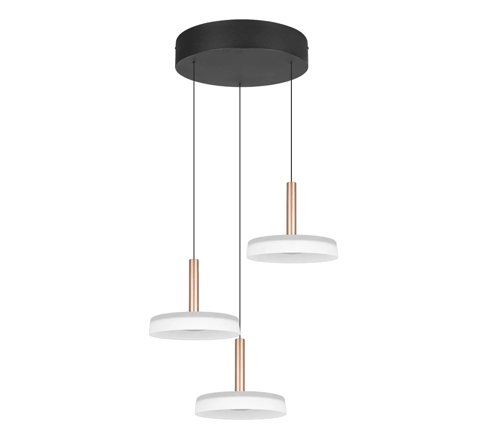 Hanglamp Toollund Wit Ø35 cm - Set van 3 - Afbeelding 4