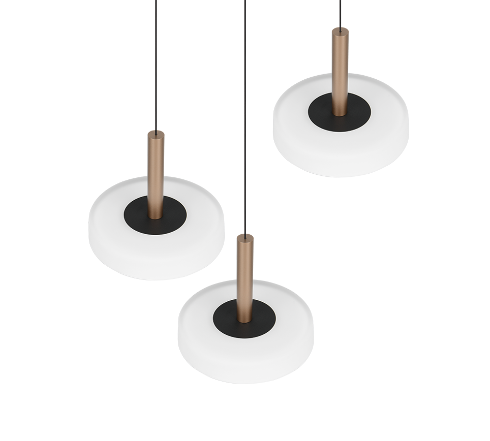 Hanglamp Toollund Wit Ø35 cm - Set van 3 - Afbeelding 5