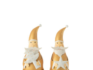 Kunstboom Taardik Metaal Meerkleurig H32 cm - Set van 2