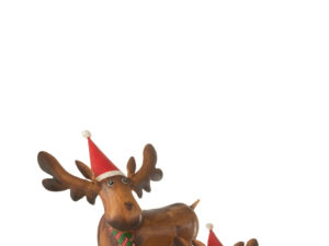 Decoratiefiguur Baudora Metaal Meerkleurig H26 cm