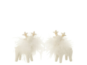 Woonaccessoire Vendil Porselein Wit - Set van 2