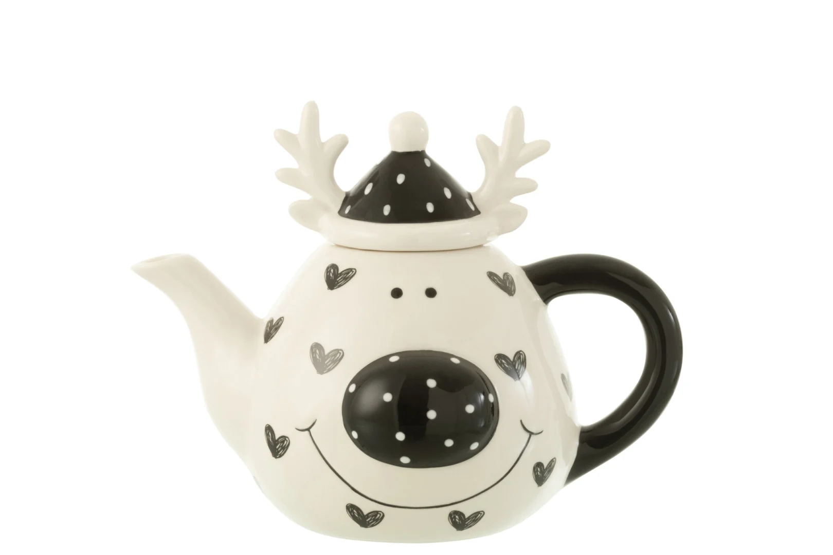 Theepot Klerdine Dolomiet Meerkleurig - Afbeelding 2