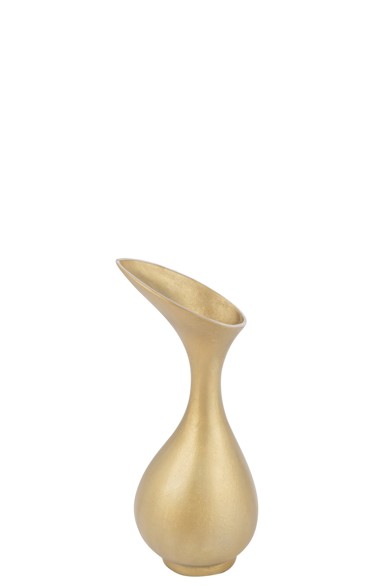 Vaas Zassonte Aluminium Goud H45 cm - Afbeelding 2