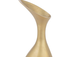 Vaas Poondand Aluminium Goud H60 cm