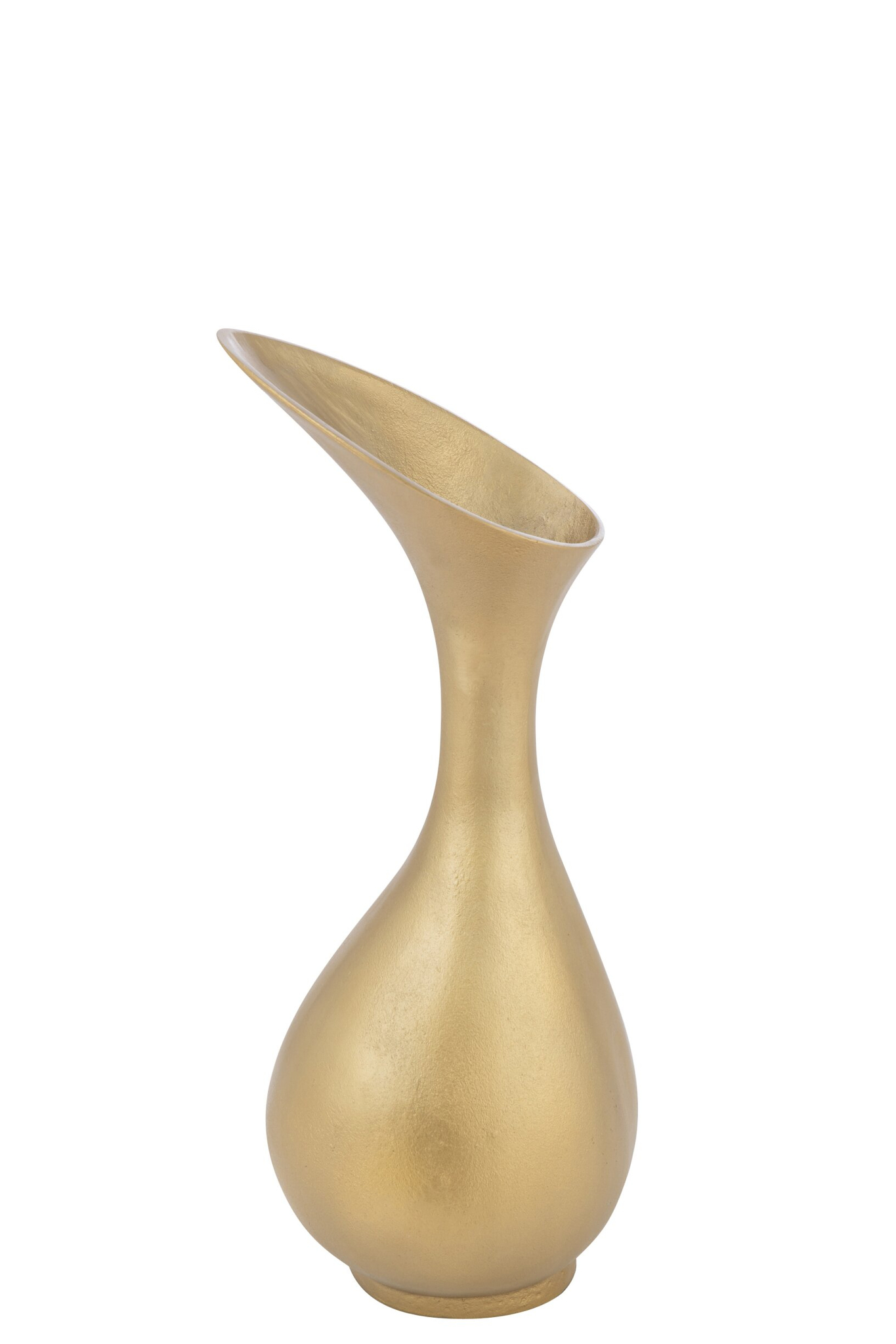Vaas Poondand Aluminium Goud H60 cm