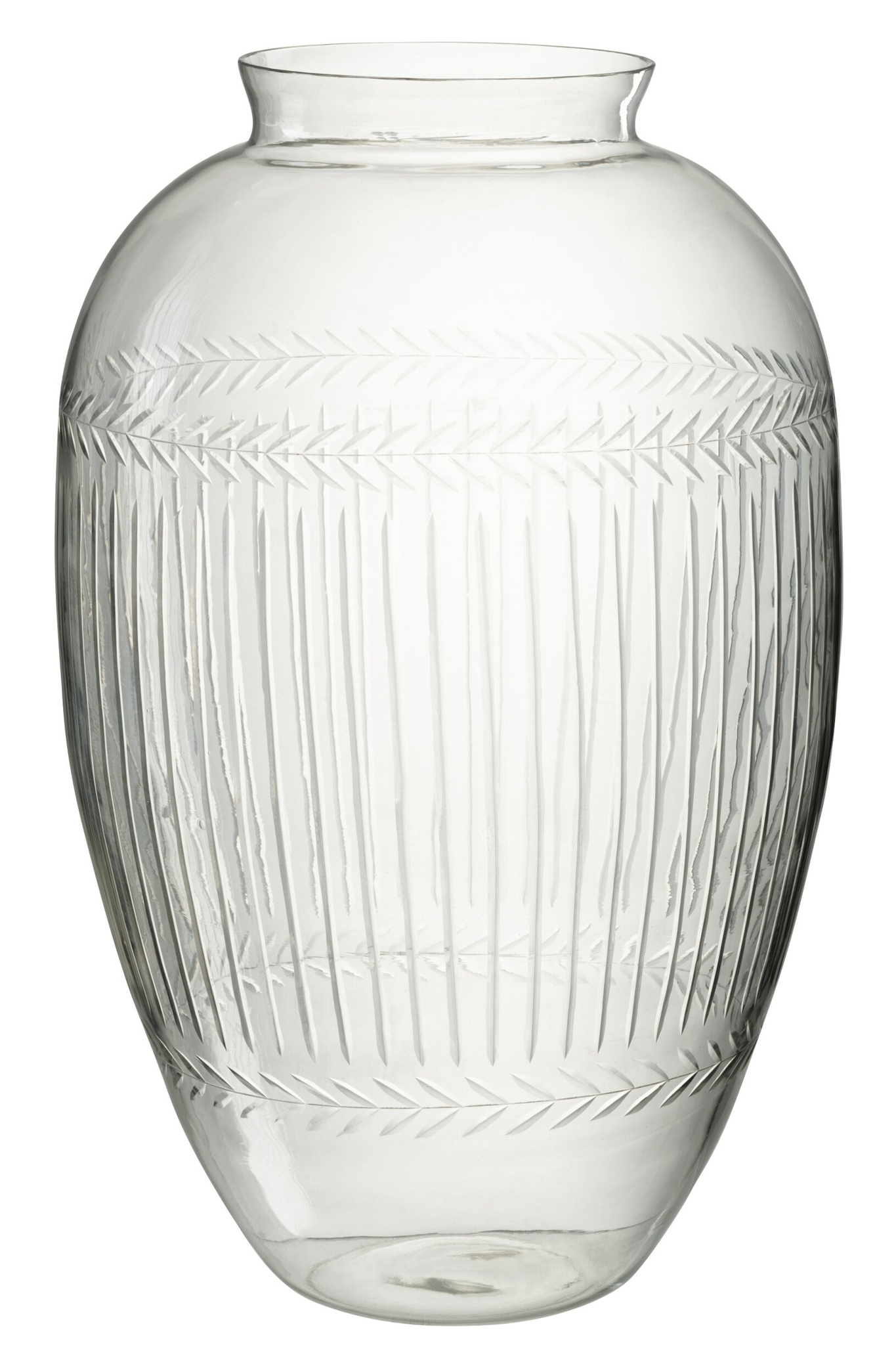 Vaas Flirmak Glas Transparant H61 cm