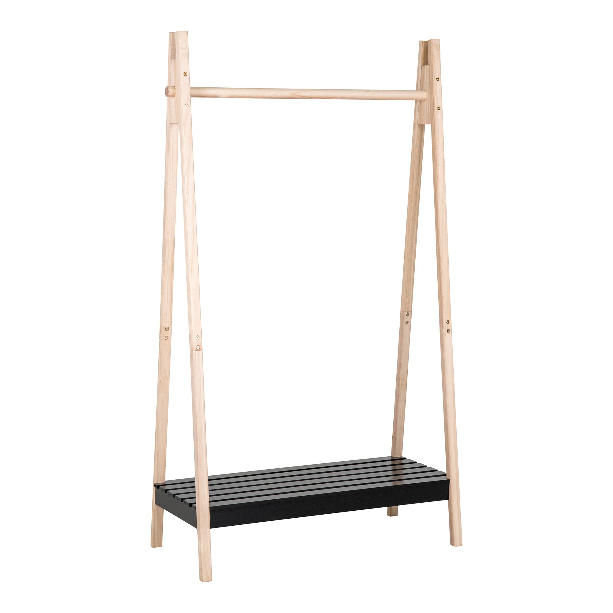 Kledingrek Soltano Paulowniahout 94,5 cm - Afbeelding 2