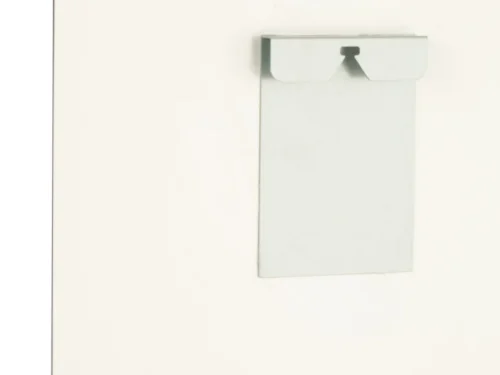 Wanddecoratie Gielvu Zwart met minimalistische abstracte vorm en neutrale tinten