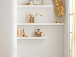 Vaas Heetaro Aluminium Goud H21 cm