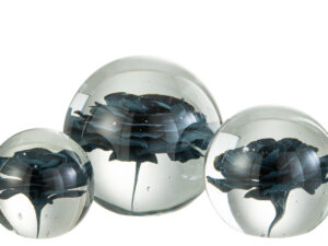 Presse-papier Aveiro Glas Blauw