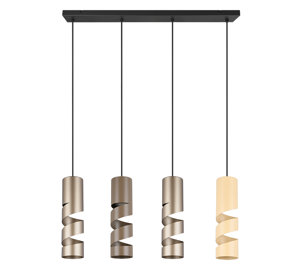 Hanglamp Foolir Meerkleurig Ø7,5 cm - Set van 3 - Afbeelding 4