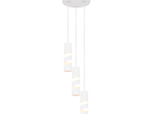 Hanglamp Carme Mat Wit Ø28 cm - Set van 3