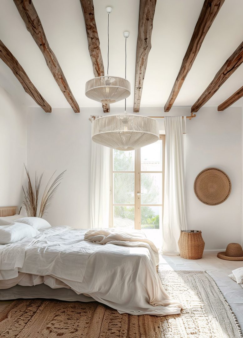 Hanglamp Viebak Beige Ø46 cm - Set van 3 - Afbeelding 6