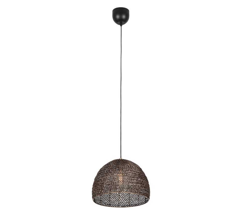 Hanglamp Graril Brons Ø36 cm - Set van 3