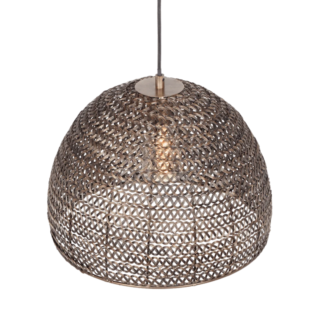 Hanglamp Graril Brons Ø36 cm - Set van 3 - Afbeelding 3