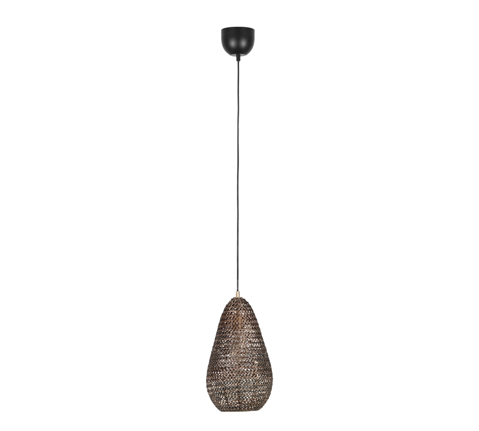 Hanglamp Gredand Brons Ø23 cm - Set van 3 - Afbeelding 5