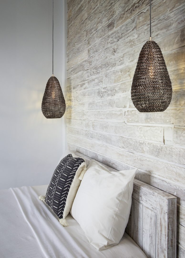 Hanglamp Gredand Brons Ø23 cm - Set van 3 - Afbeelding 6