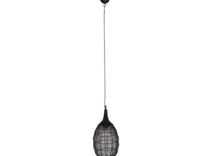 Hanglamp Beemmona Mat Zwart Ø26 cm - Set van 3