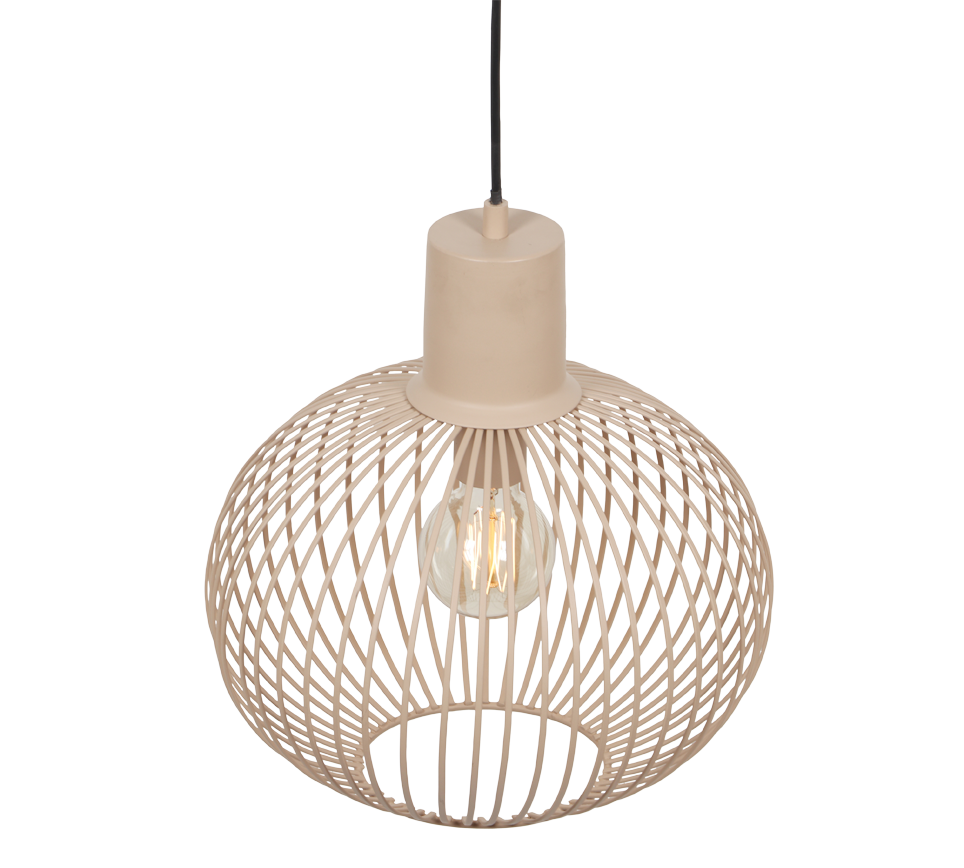 Hanglamp Griemis Zand Ø33 cm - Set van 3 - Afbeelding 3