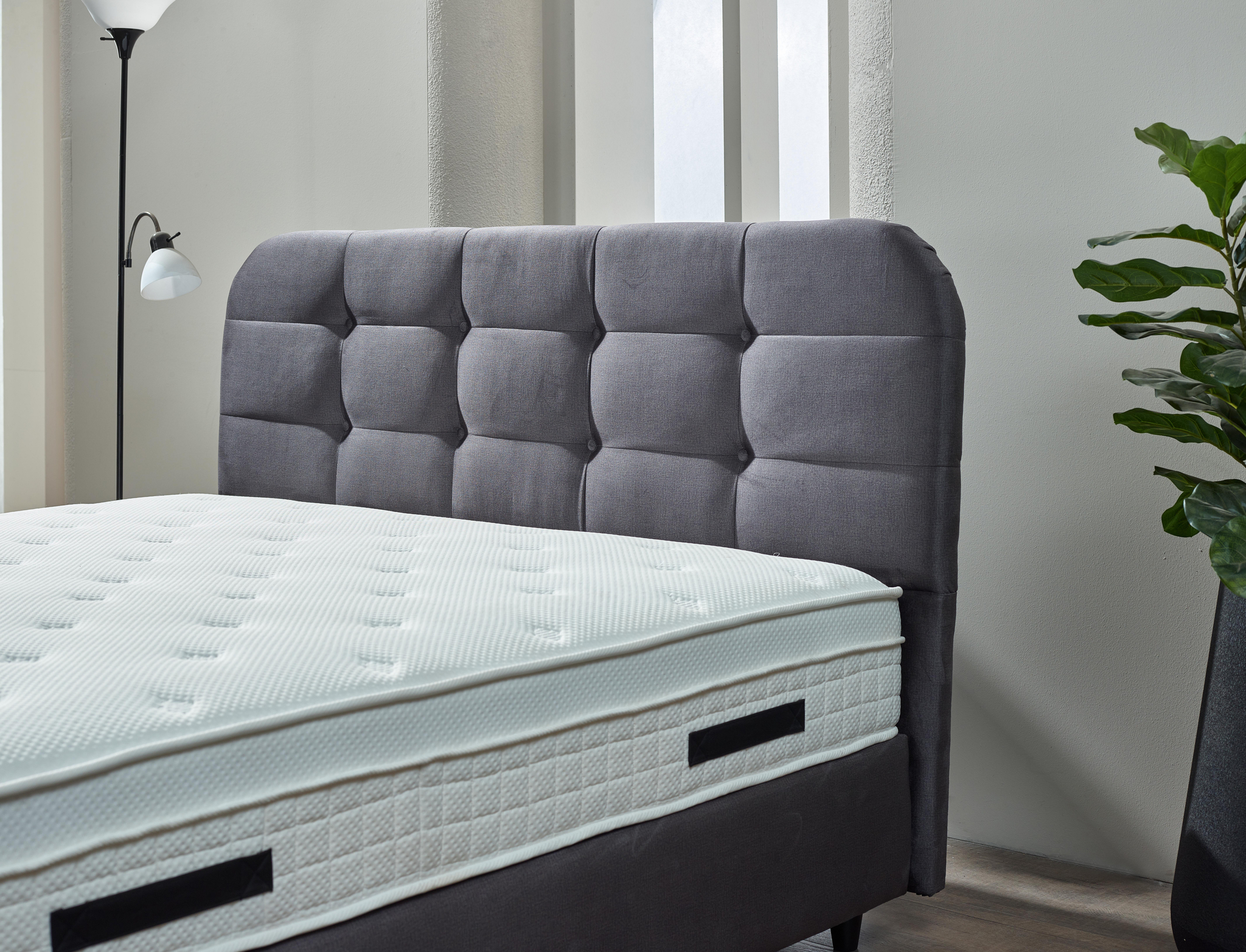Boxspring Slunnes Antraciet 160x200 - Afbeelding 6