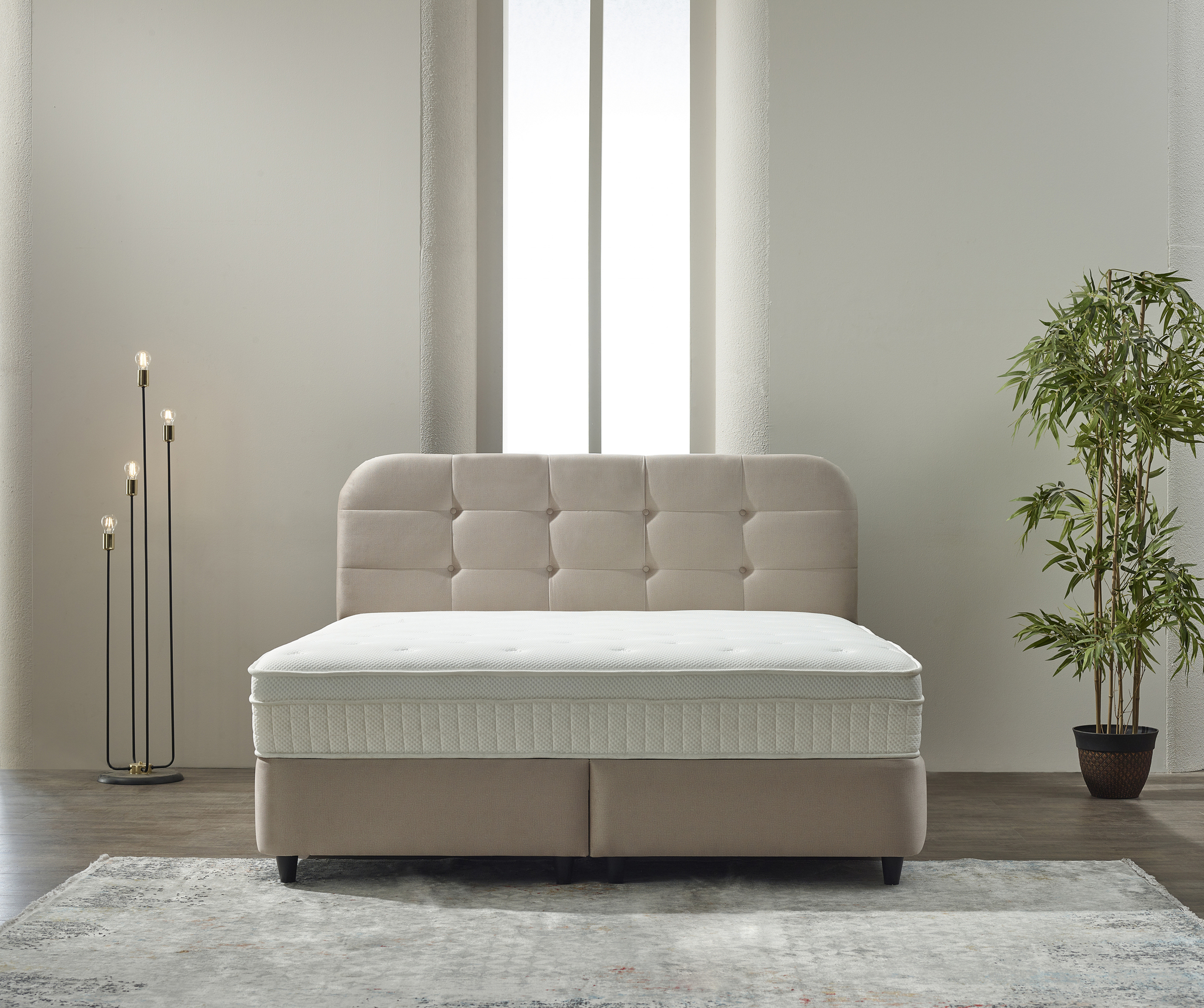Boxspring Slunnes Antraciet 160x200 - Afbeelding 8