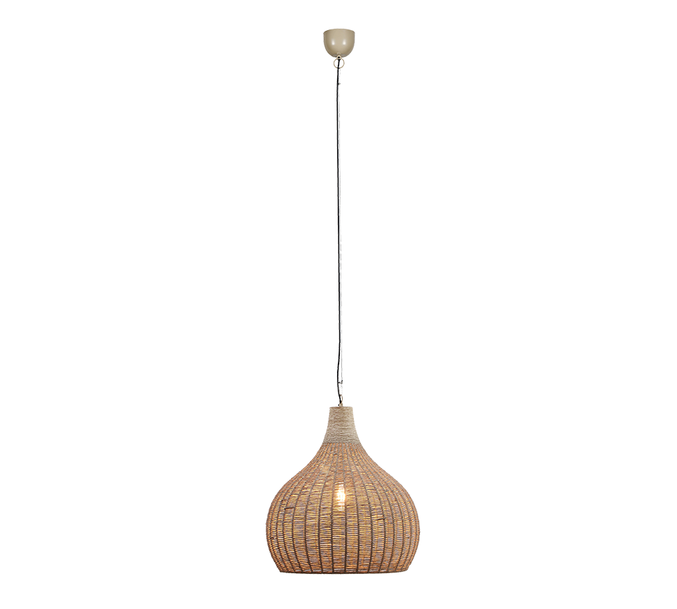 Hanglamp Biskund Mat Zwart Ø54 cm - Set van 3