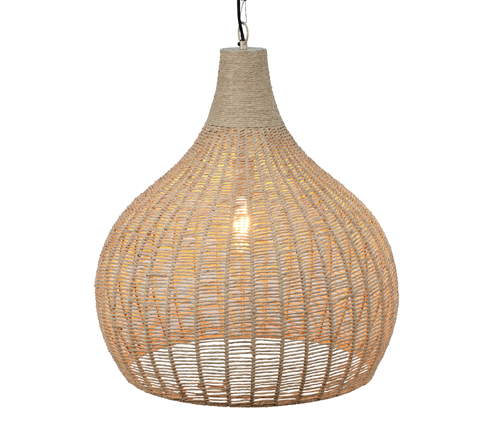 Hanglamp Biskund Mat Zwart Ø54 cm - Set van 3 - Afbeelding 2