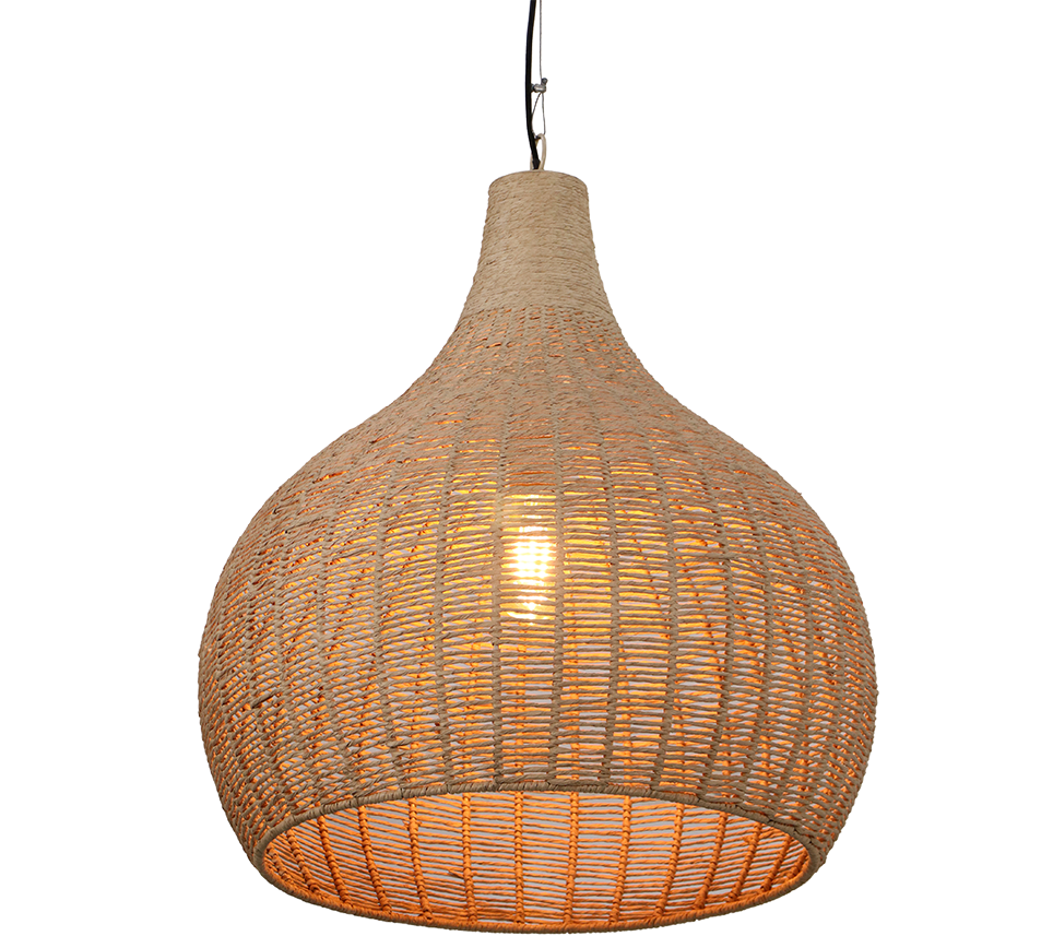 Hanglamp Biskund Mat Zwart Ø54 cm - Set van 3 - Afbeelding 3