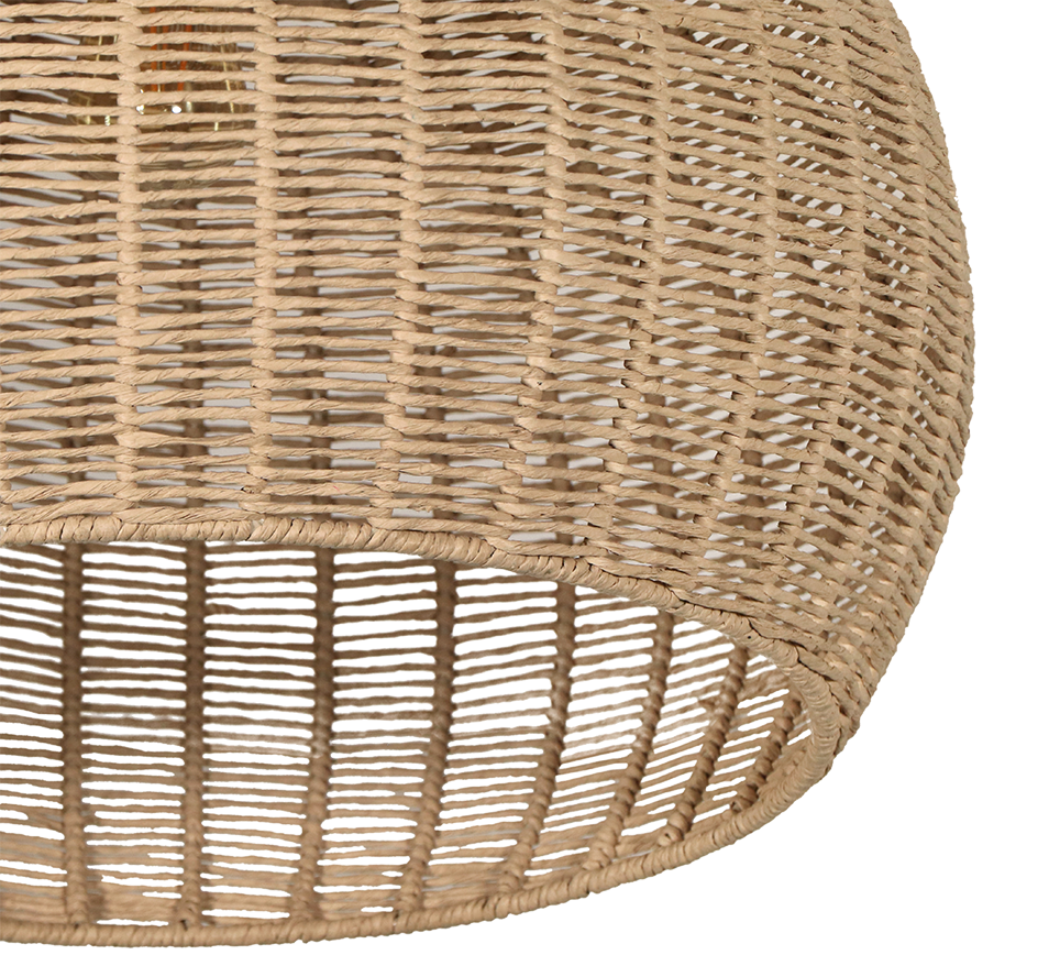 Hanglamp Biskund Mat Zwart Ø54 cm - Set van 3 - Afbeelding 4