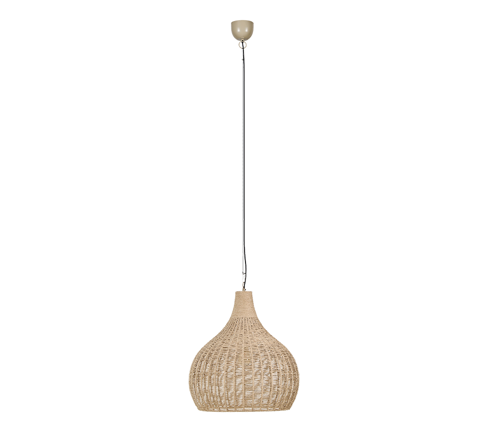 Hanglamp Biskund Mat Zwart Ø54 cm - Set van 3 - Afbeelding 5