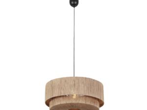 Hanglamp Hesir Mat Zwart Ø60 cm - Set van 3