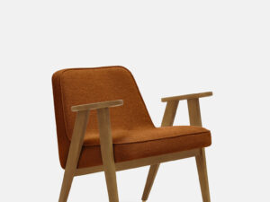 Fauteuil Skorra Bouclé