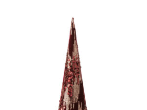 Decoratie Skiedaro Polyester Rood