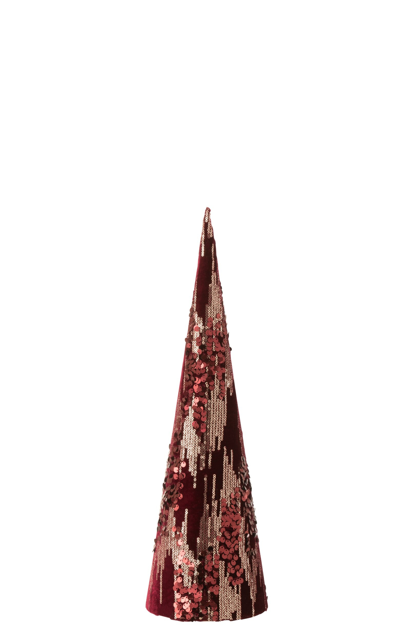 Decoratie Skiedaro Polyester Rood
